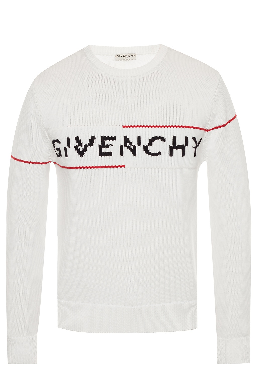 Givenchy logo 2025 knit sweater